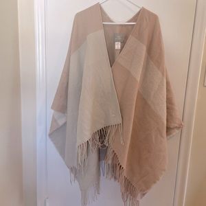 Knit Blush Poncho
